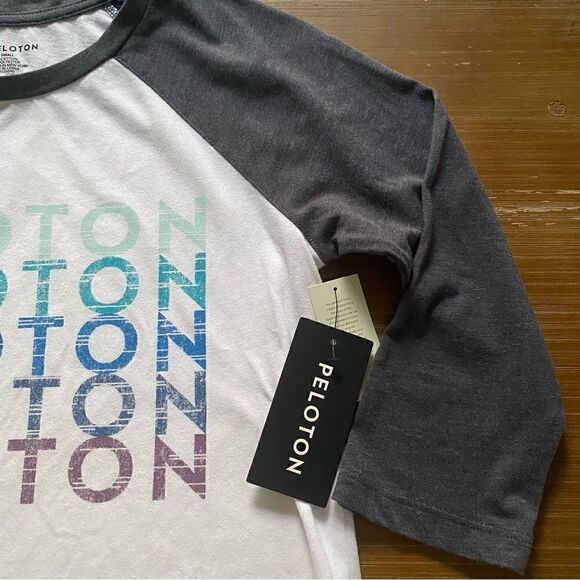 PELOTON Long Sleeve Baseball Tee NWT - Picture 13 of 15